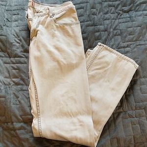 White Levi 514 Slim Straight jeans 33W 32L